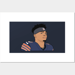 Justin Fields Posters and Art